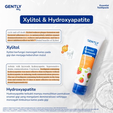 GENTLY Baby Essential Toothpaste 3
