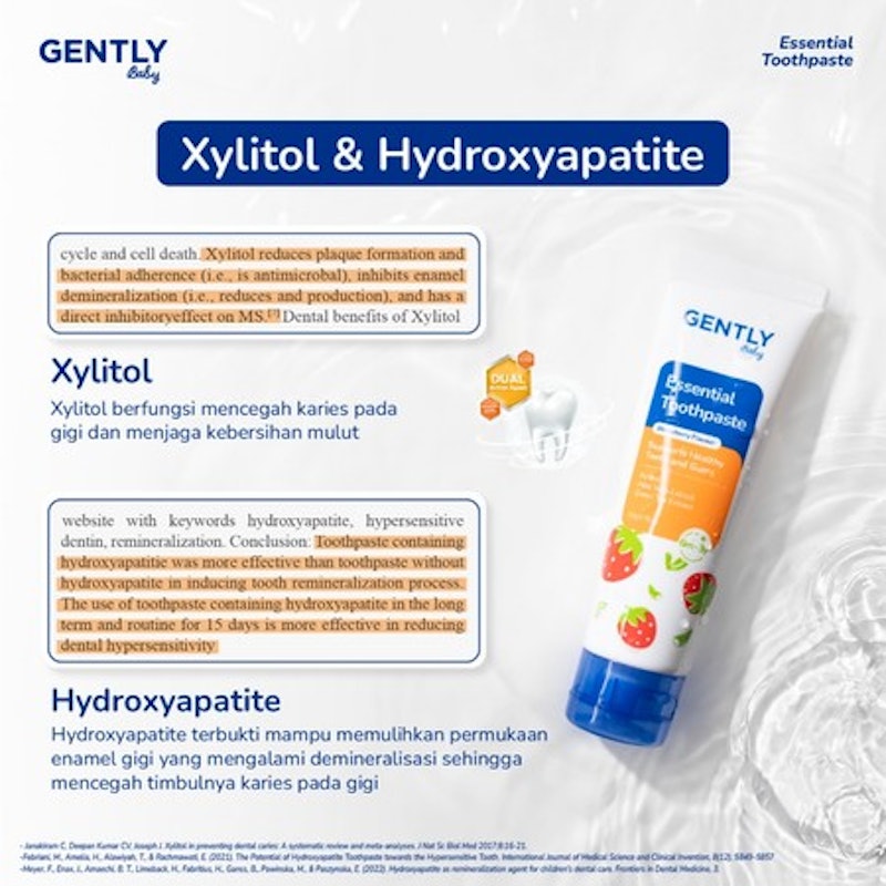 GENTLY Baby Essential Toothpaste 3