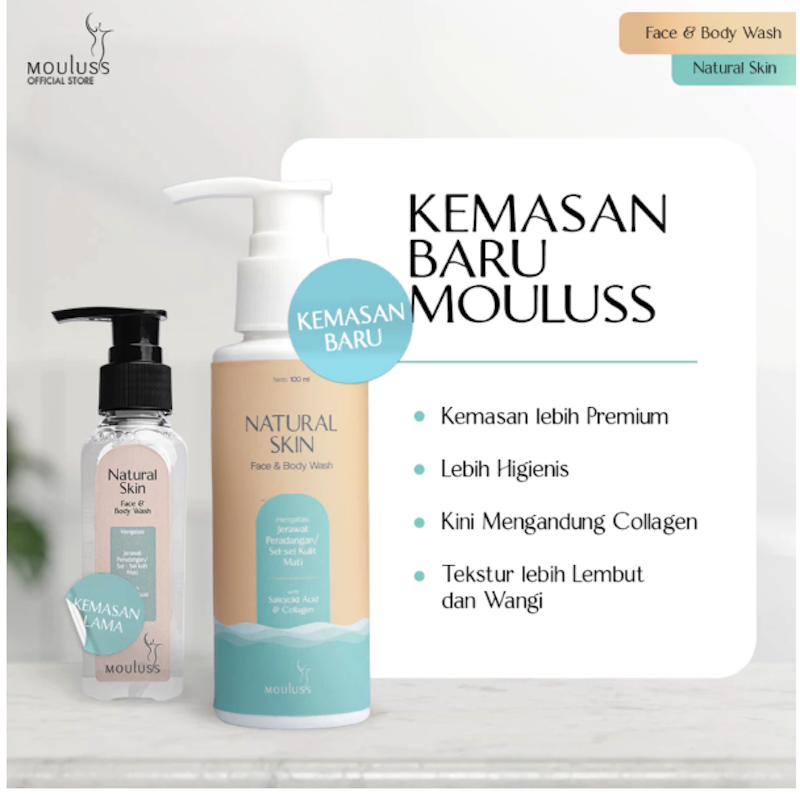 Mouluss Natural Skin Face & Body Wash 3