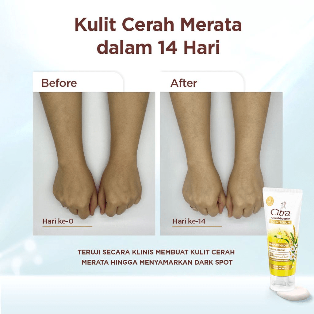 UNILEVER Indonesia Citra Body Serum Complete Glow