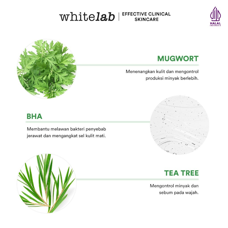 Whitelab Mugwort Pore Clarifying Mask