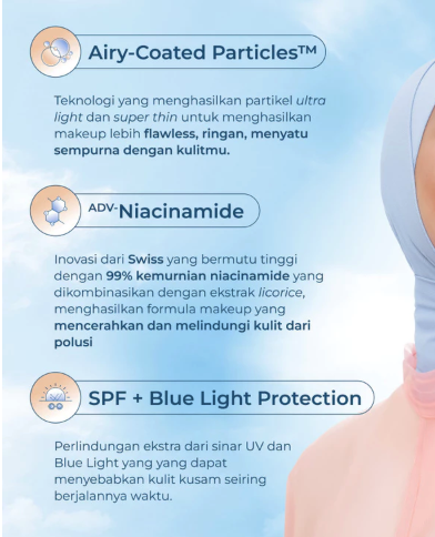 Wardah Lightening Matte Powder 22N Light Ivory