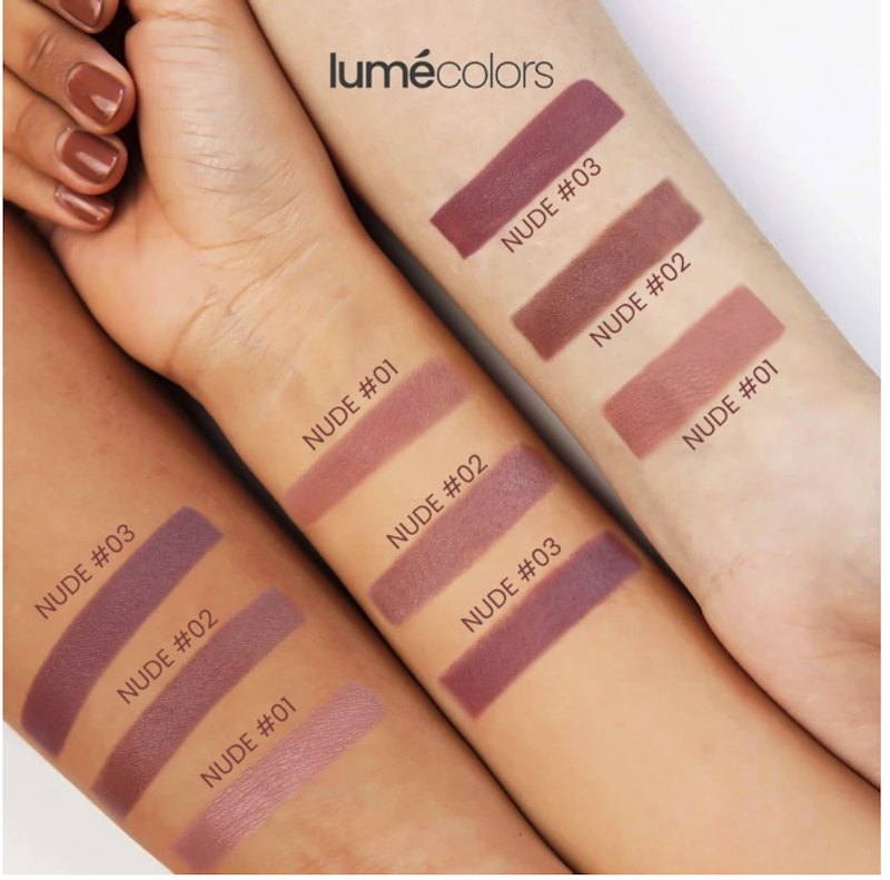 Lumecolors Velvet Creme Lipstick Nude 01 4