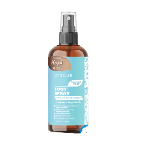 Wiselie Foot Mist Organik Sanitizer Spray Kopi