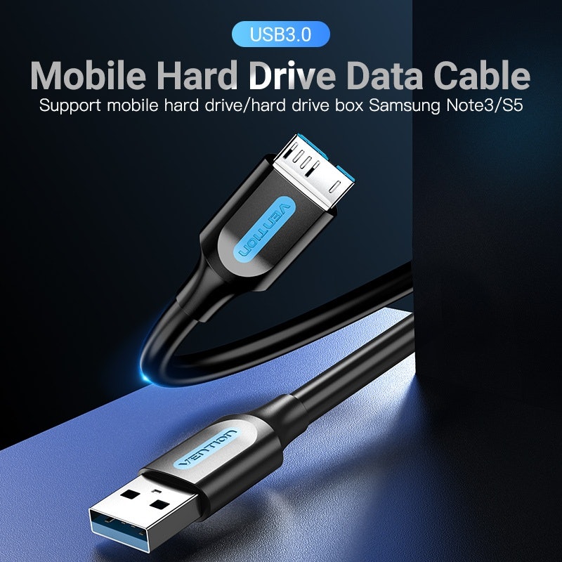 VENTION USB 3.0 A Male to Micro-B Male Cable 3