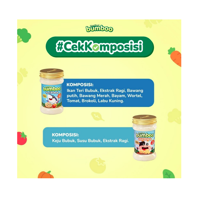 Inovasi Pangan Nusantara Barefood Bumboo Keju Bubuk