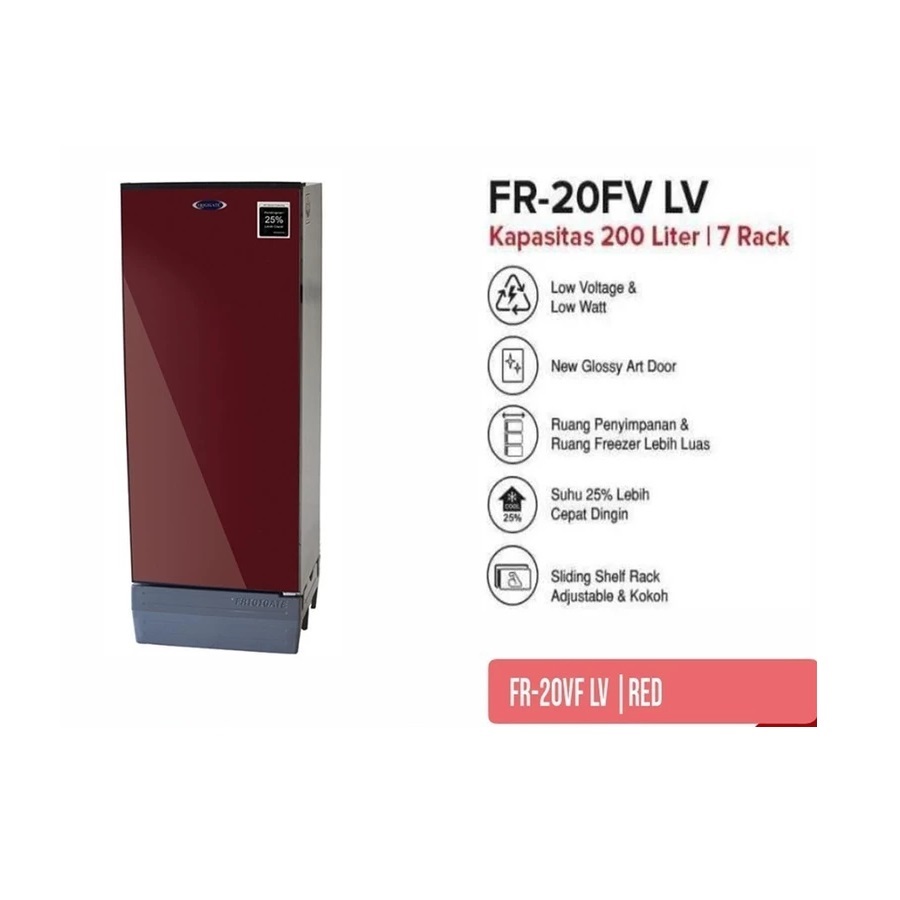  Frigigate Standing Freezer FR-20VF