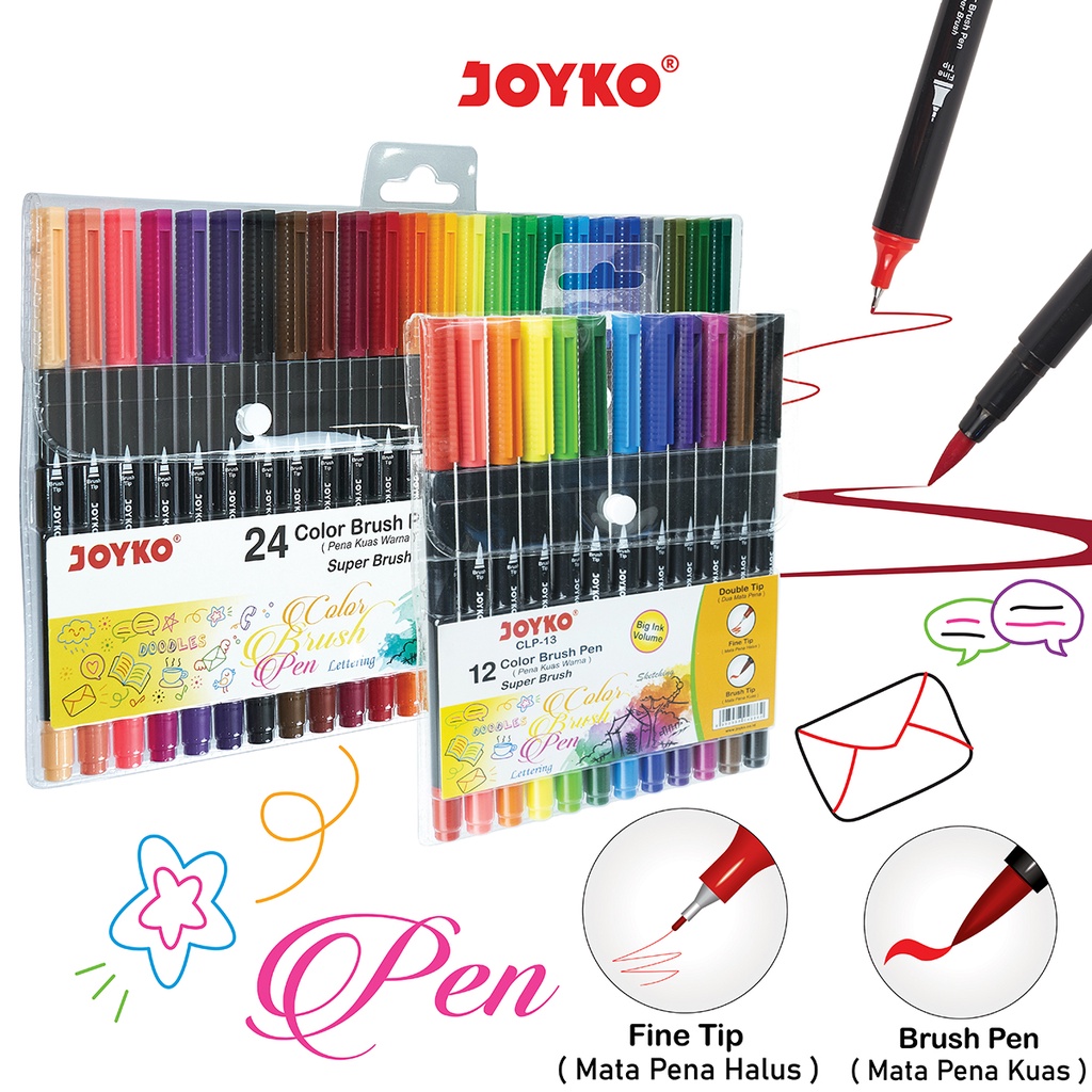 JOYKO Color Brush Pen CLP-06