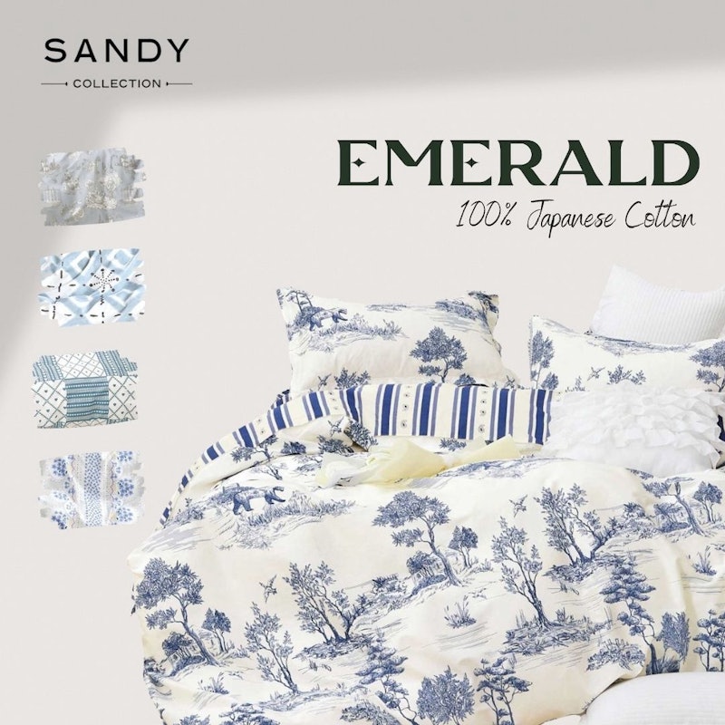 Sandy Collection Emerald 180x200 2