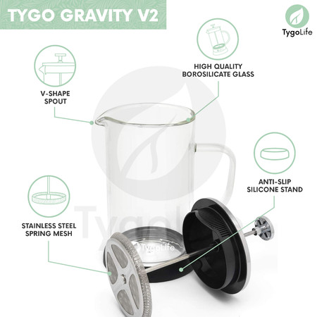 Tygo Gravity V2 French Press 4