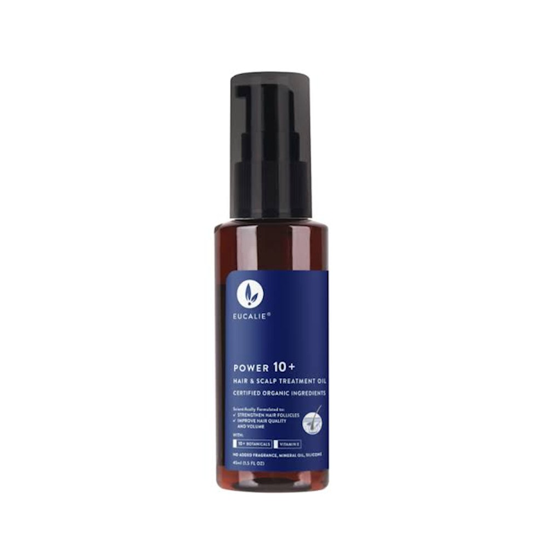 Eucalie Organics Power 10+ Organic Hair Growth Oil & Scalp Treatment 1