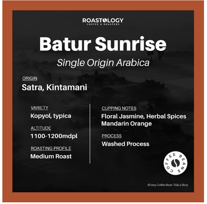 Roastology Batur Sunrise 3