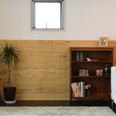 Wallpaper 3d Motif Kayu 70x77 Cm - Ek 1