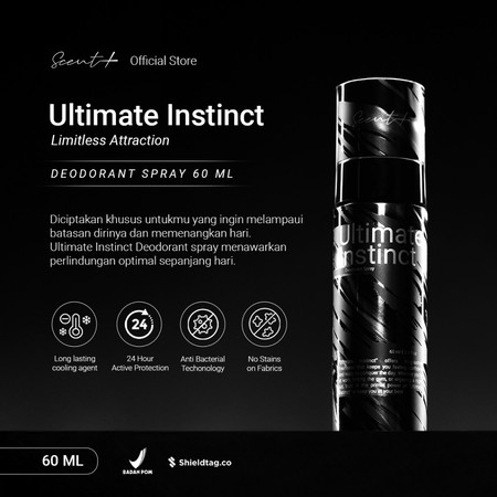 Aromantika Kreasi Nusantara Scentplus Ultimate Instinct Deodorant Spray