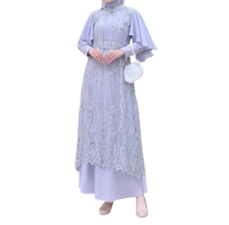 Vallina Outfit Clarisa Maxy Dress 1