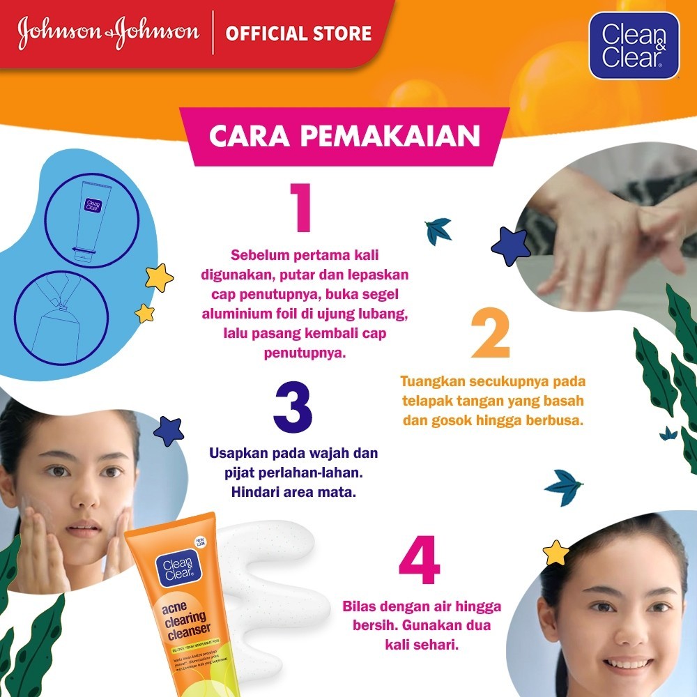 Johnson & Johnson Clean & Clear® Acne Clearing Cleanser 