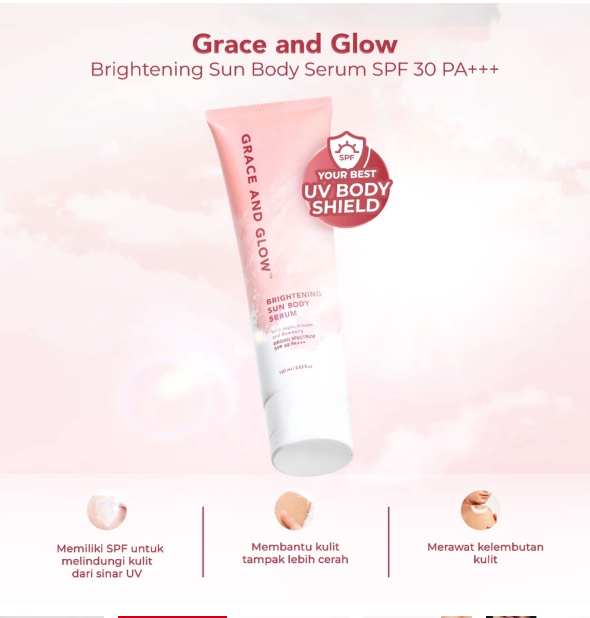  Grace and Glow Brightening Sun Body Serum SPF 30 PA+++