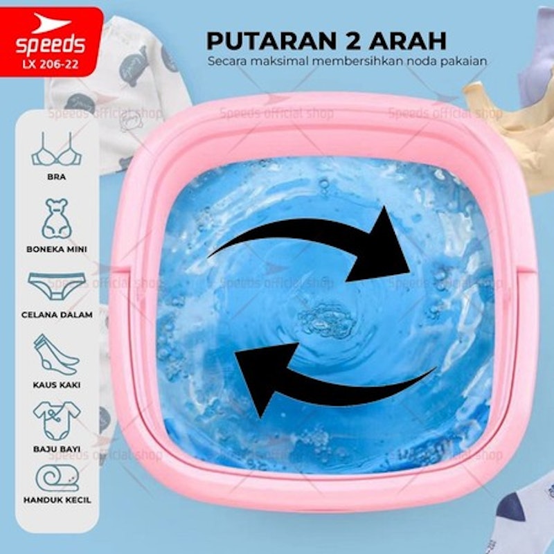 Speeds Mesin Cuci Portabel Mini 2