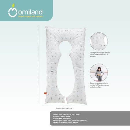 Bangun Citra Lestari Omiland Bantal Ibu Hamil Alpaca Series