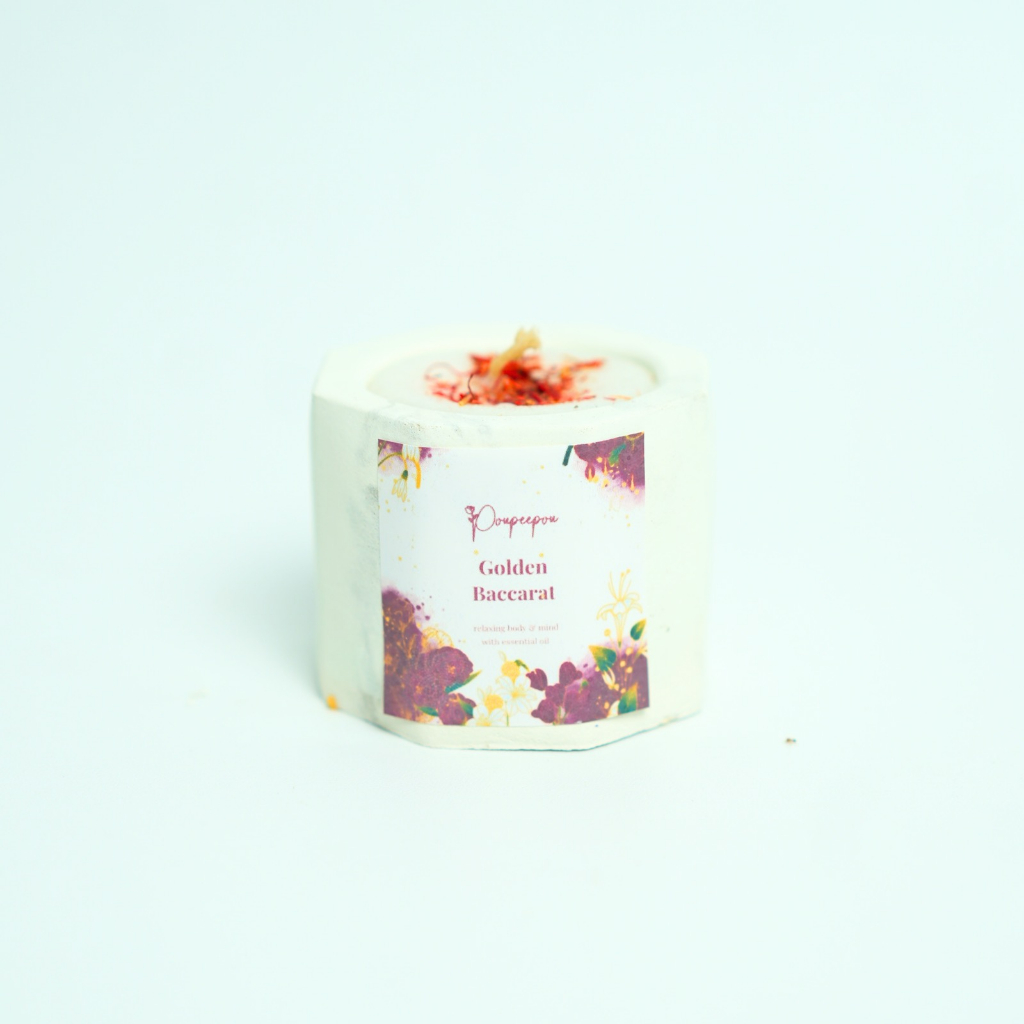 Poupeepou Industrial Scented Candle Baccarat Saffron 2