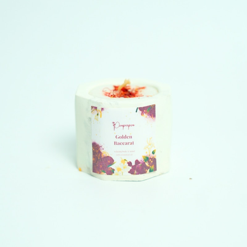 Poupeepou Industrial Scented Candle Baccarat Saffron 2