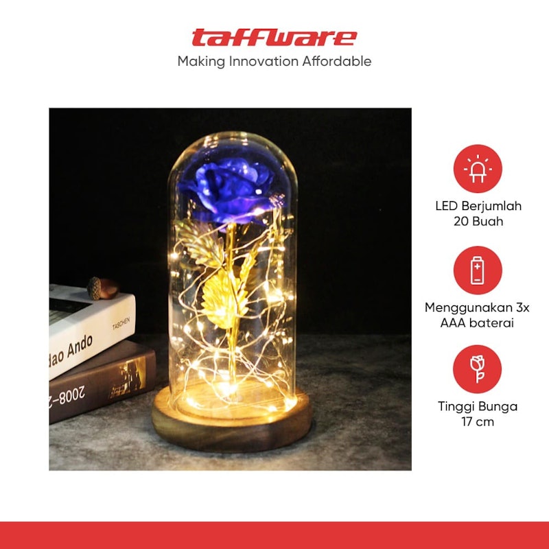 Bunga Mawar Lampu LED 5
