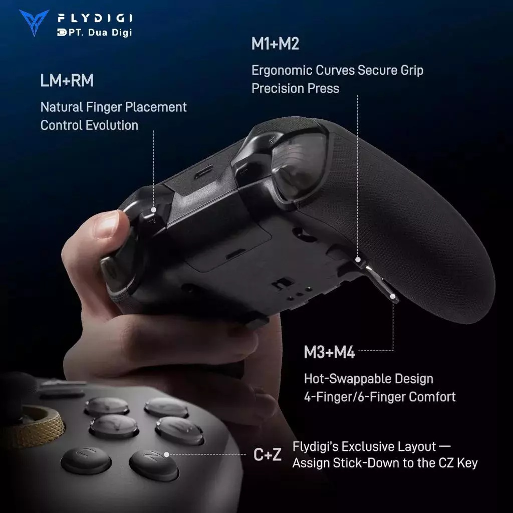 Flydigi Vader 5 Pro Controller for PC