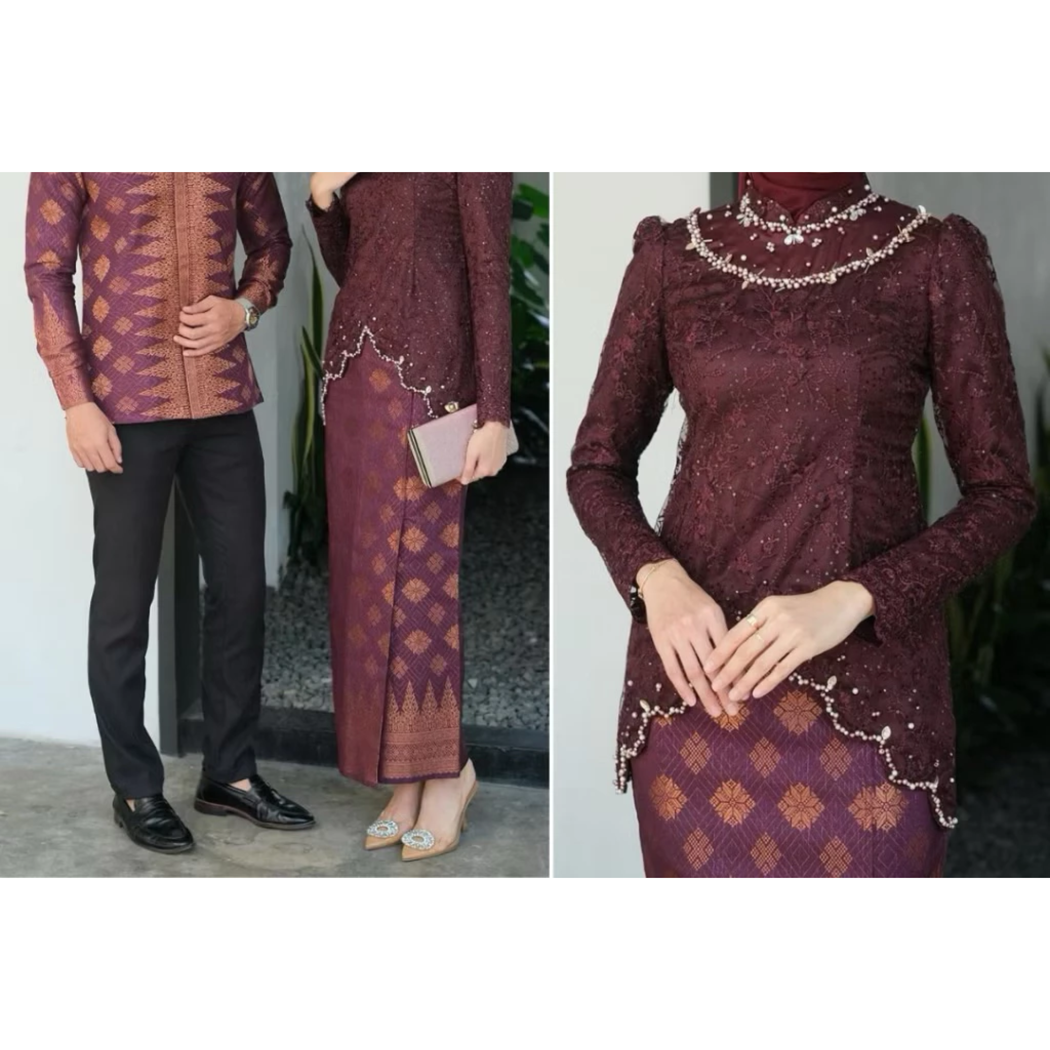  By Karyaku Batik Couple Kebaya Modern