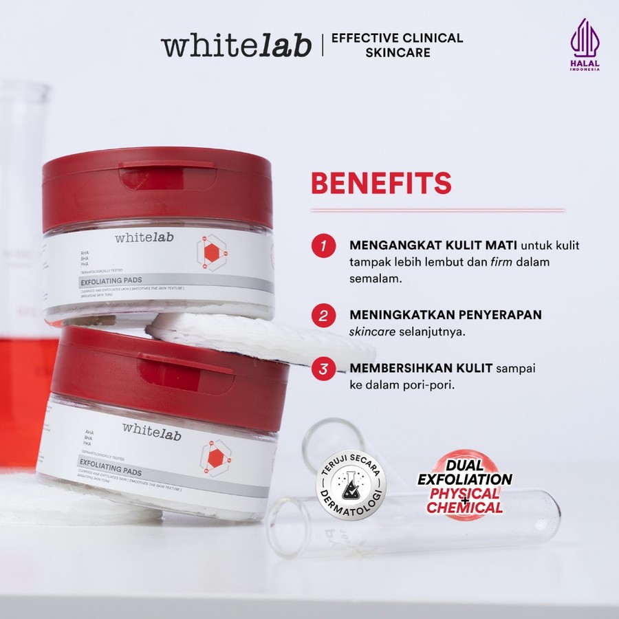 Natura Deca Kosmetika Whitelab Exfoliating Pads 