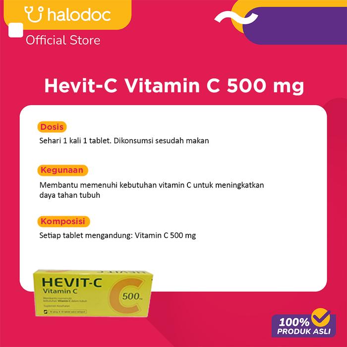 Hexpharm Jaya Hevit-C 500 mg