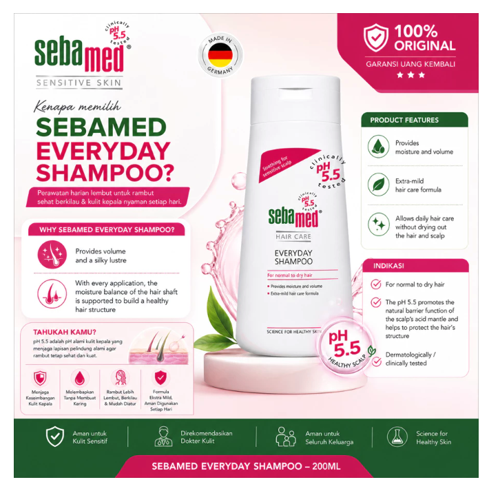 Sebamed Everyday Shampoo 3