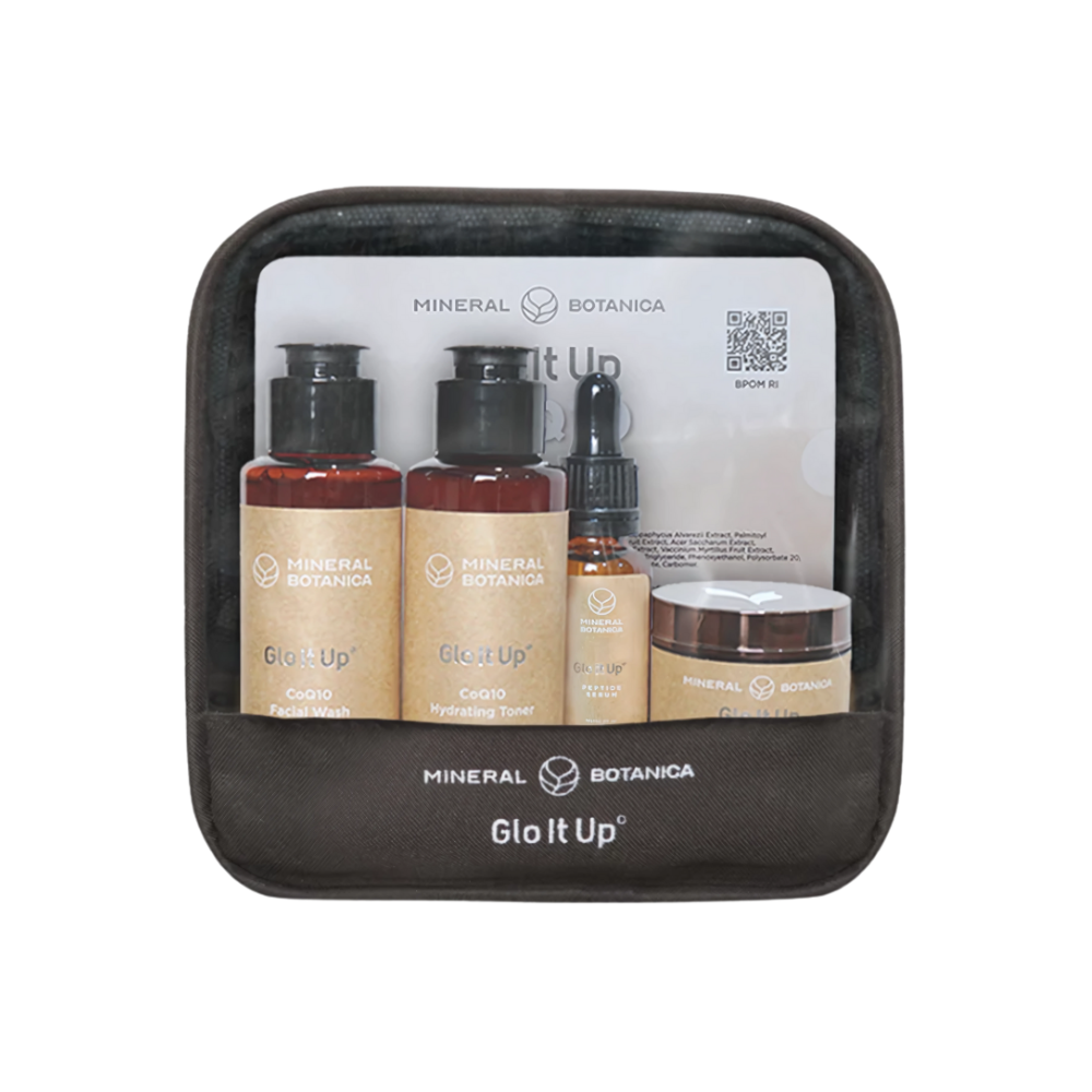 Mineral Botanica ｜ Glo It Up Set COQ10