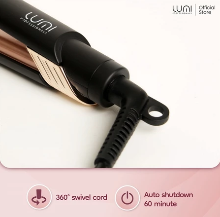 Lumi Professionals Slim Line Hair Straightener 1 inch 5