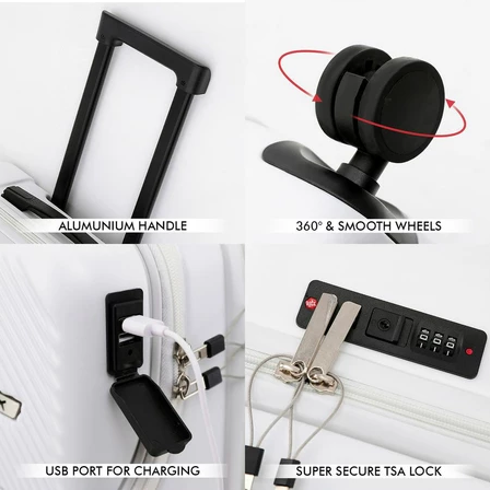  Roaming Koper Kabin & Bagasi Laptop R011