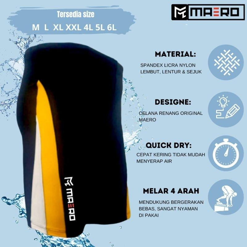  Maero Sport Celana Renang Pria Jumbo