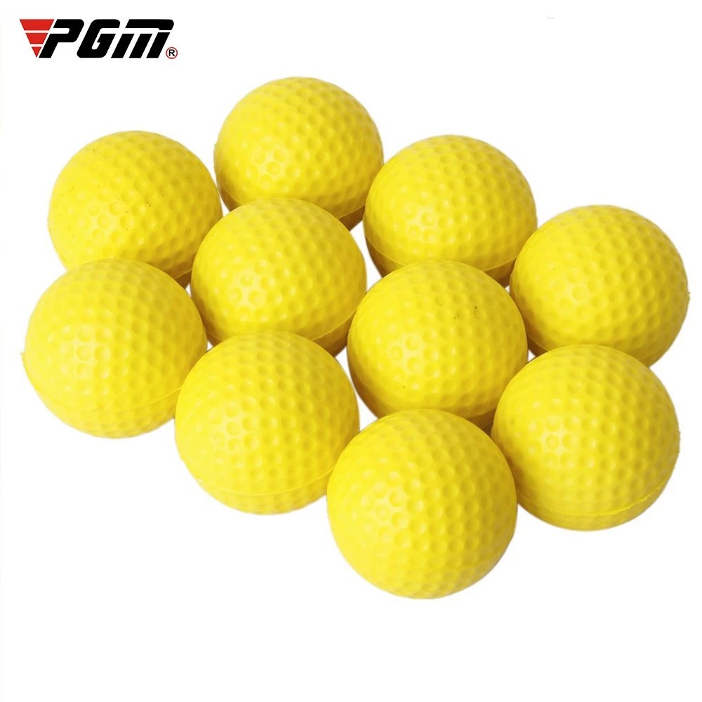 Yellow PU Golf Ball Q008