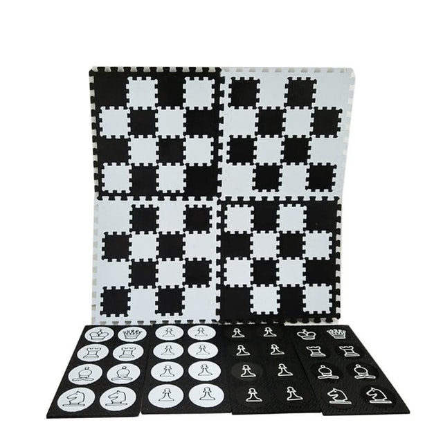 Image Toys Evamat Puzzle Chess Playmats Set