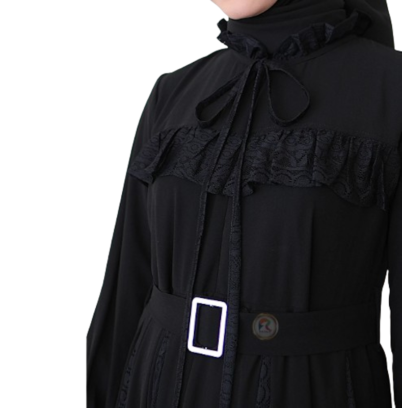 Raisma Zubaidah Gamis Hitam 3