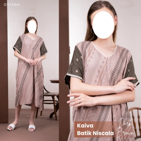 Oriana Homeware Oriana Kaiva Daster Batik Niscala