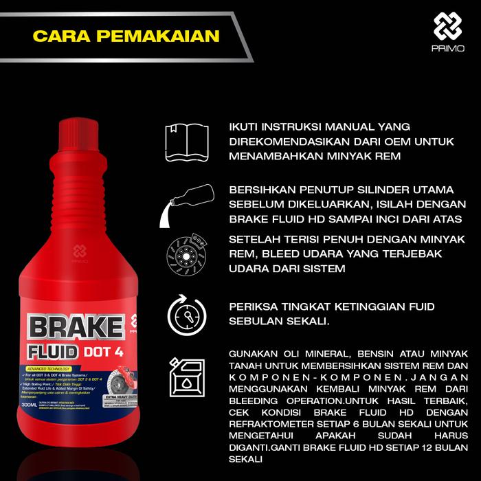 PRIMO Brake Fluid DOT 4 4