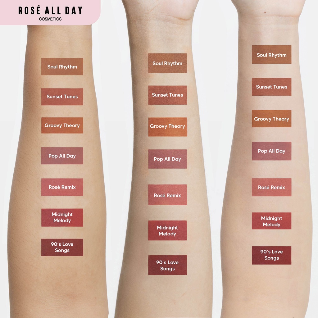 Rosé All Day Lip Mousse Records Soul Rhythm 3