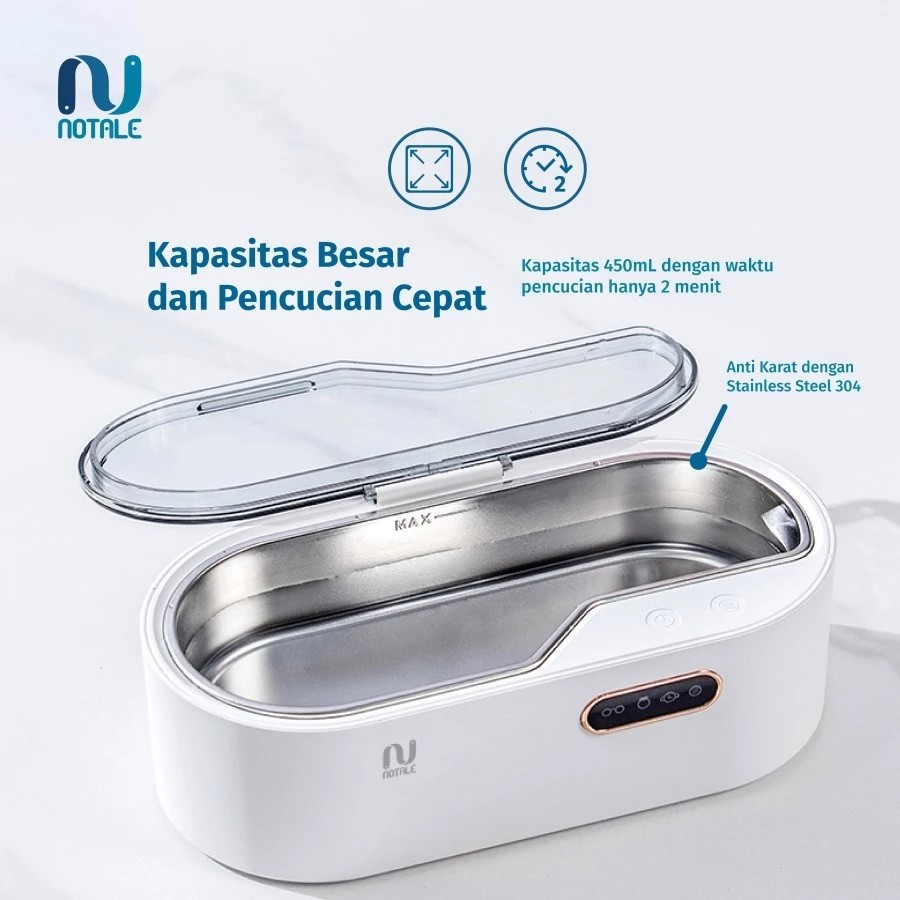 Inti Nya Teknologi Notale Ultrasonic Cleaner NTL-UC411