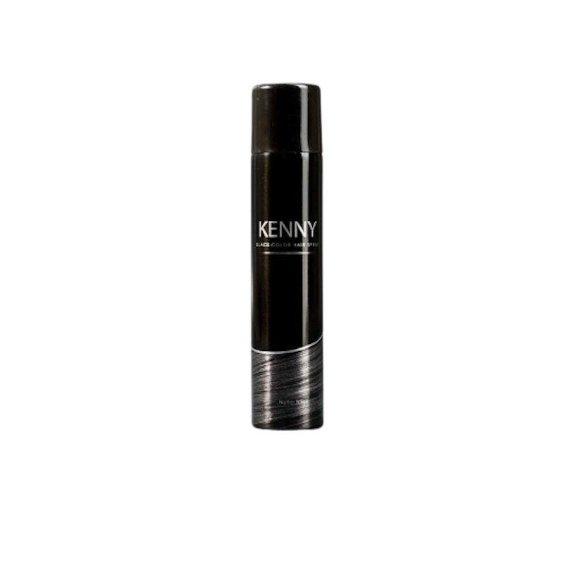 Kenny Hair Color Spray Black 1