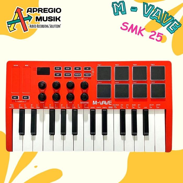 Zhuhai Rich Glory Technology M-VAVE MIDI Controller  SMK-25