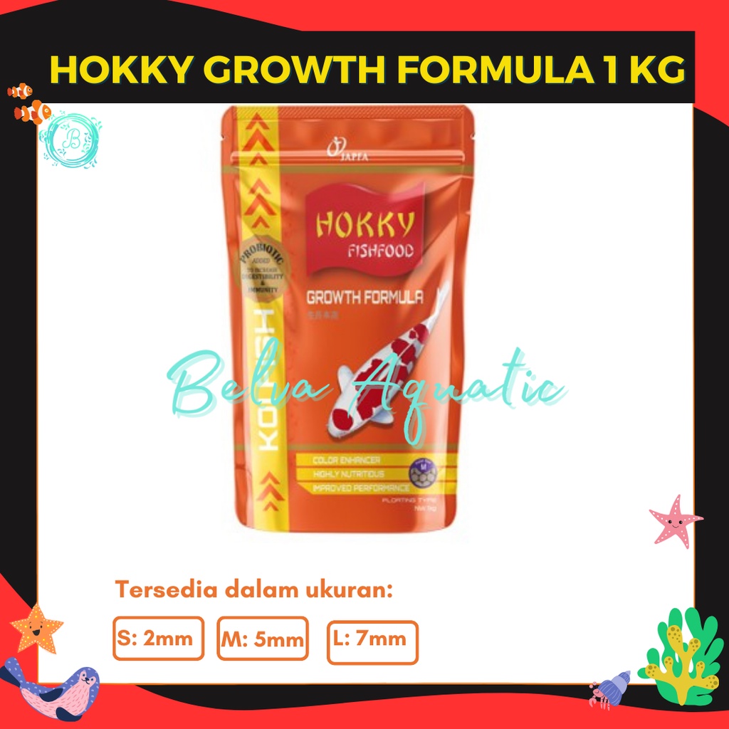 Hokky Fishfood Growth Formula