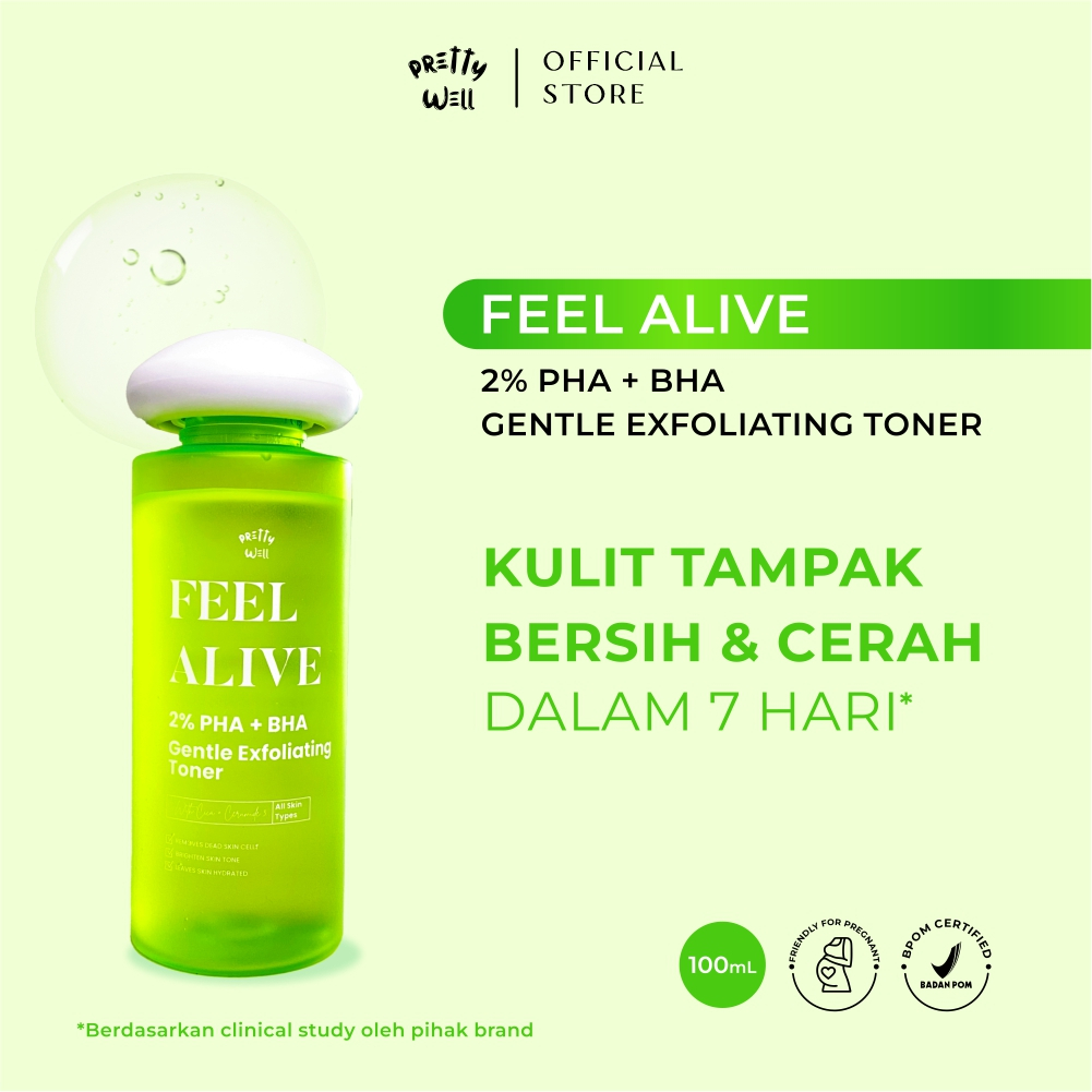 Prettywell 2% PHA + BHA Gentle Exfoliating Toner