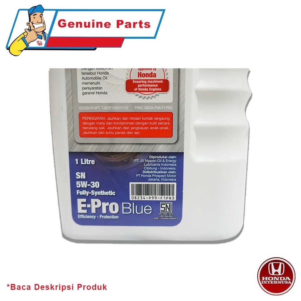 Astra Honda Motor Honda E-Pro Blue 5W-30