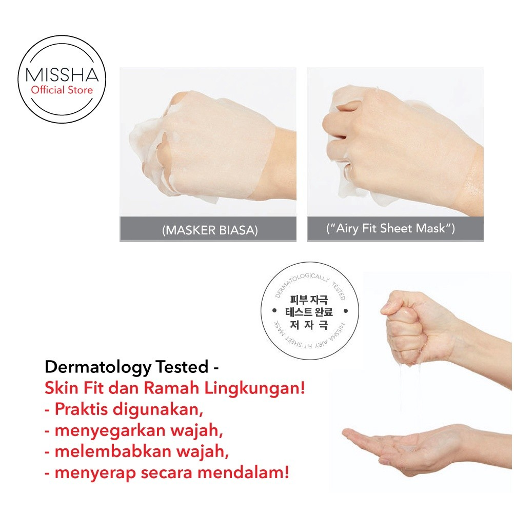 Able C&C MISSHA MISSHA Airy Fit Sheet Mask Potato