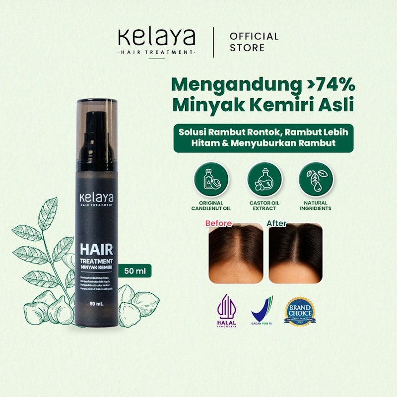 Kelaya Hair Treatment Minyak Kemiri 5