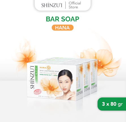 Bina Karya Prima Shinzui Skin Lightening Body Soap Hana